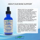 "Eidon Bone Support 2 oz bottle front view – non-GMO, gluten-free, USA made"